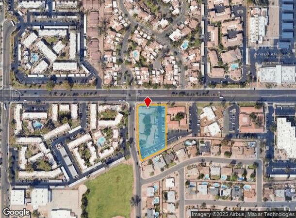  2101 E Broadway Rd, Tempe, AZ Parcel Map
