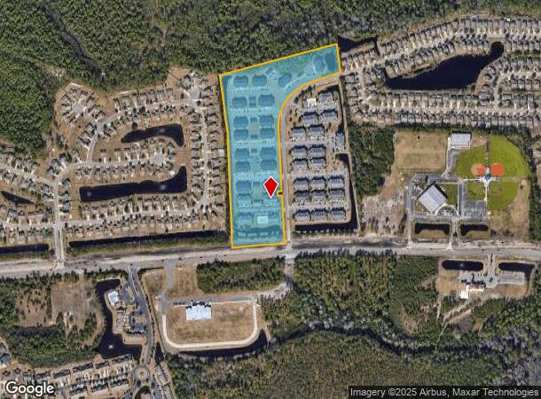 2062 Silvercrest Dr, Myrtle Beach, SC Parcel Map