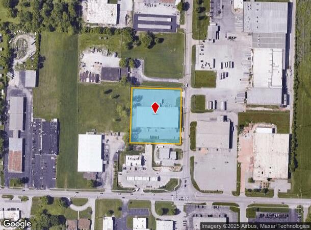 1619 N Packer Rd, Springfield, MO Parcel Map