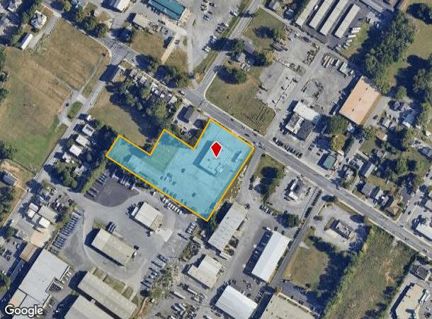 828 E Patrick St, Frederick, MD Parcel Map