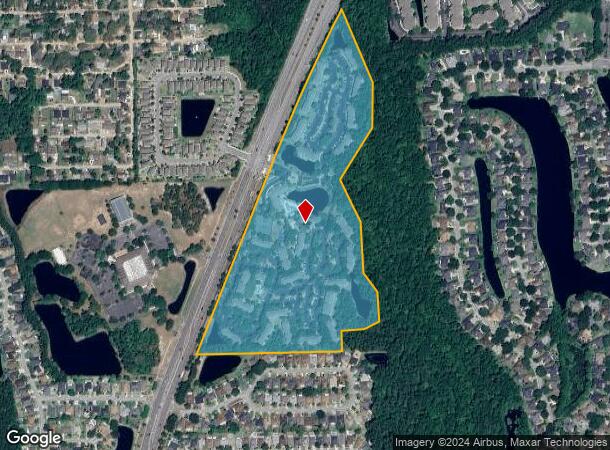  3601 Kernan Blvd S, Jacksonville, FL Parcel Map