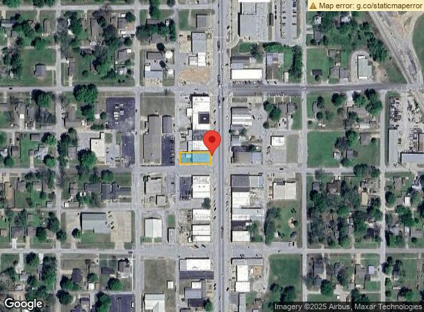  106 N Broadway, Coweta, OK Parcel Map