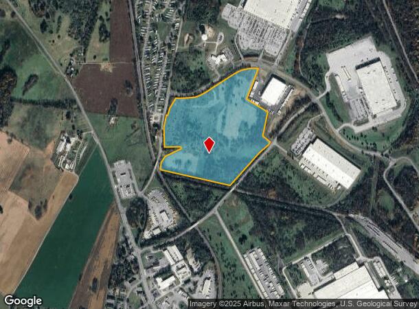  244 Harlan Spring Rd, Martinsburg, WV Parcel Map