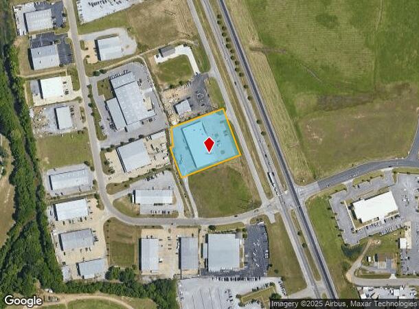  849 N Eastern Blvd, Montgomery, AL Parcel Map