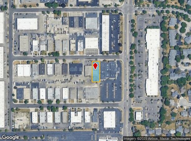 1549 Burgundy Pky, Streamwood, IL Parcel Map