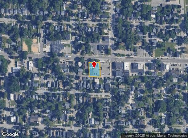 810 Fulton St W, Grand Rapids, MI Parcel Map