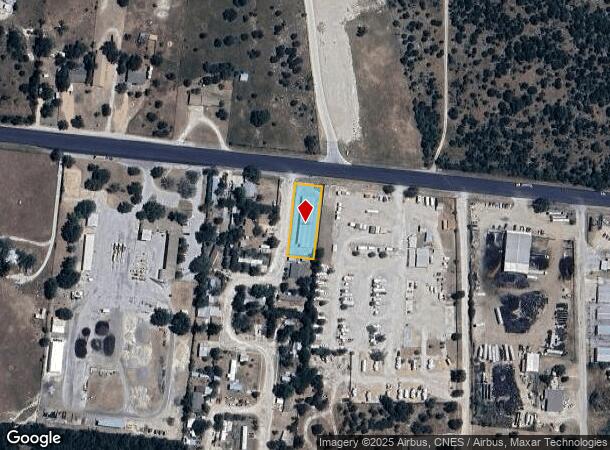 105 Burnet Hills Dr, Burnet, TX Parcel Map