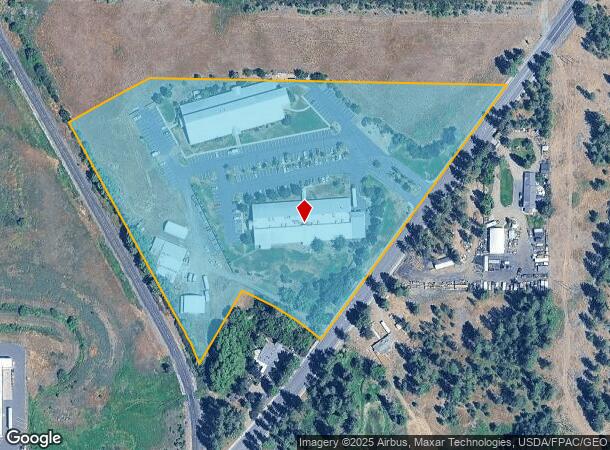2416 Cheney Spokane Rd, Cheney, WA Parcel Map