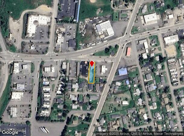 1344 W Central Ave, Sutherlin, OR Parcel Map