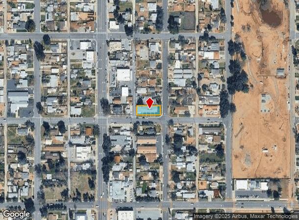 452 E Ninth St, Beaumont, CA Parcel Map