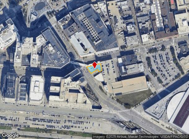 2105 Prospect Ave, Cleveland, OH Parcel Map