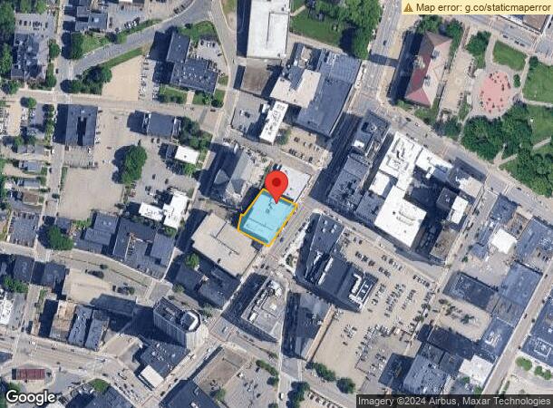  542 Main St, Worcester, MA Parcel Map