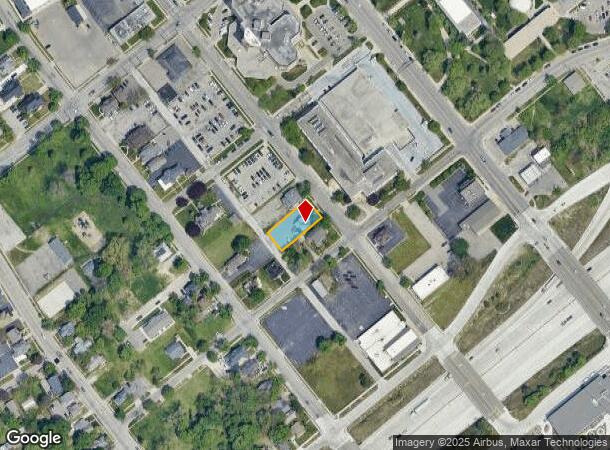  1120 Beach St, Flint, MI Parcel Map