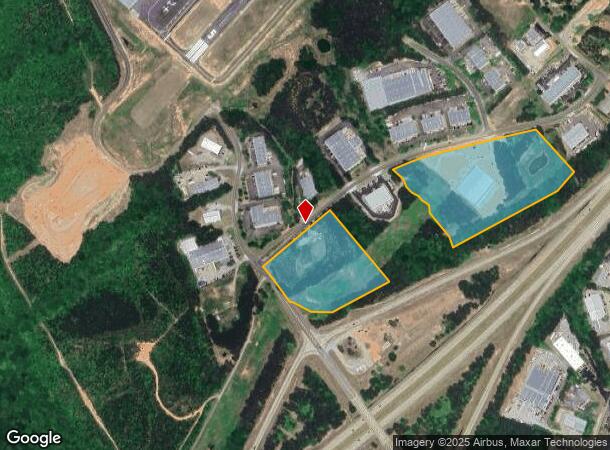  145 Wes Walker Memorial Dr, Ball Ground, GA Parcel Map