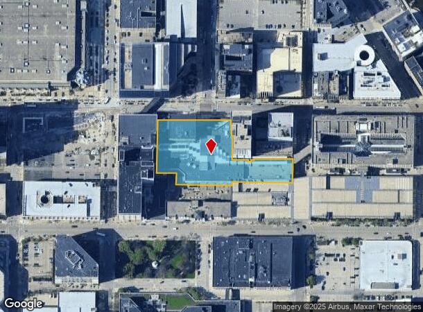  301 W Wisconsin Ave, Milwaukee, WI Parcel Map