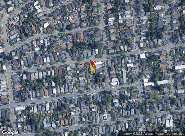  1712 Cedar St, Berkeley, CA Parcel Map