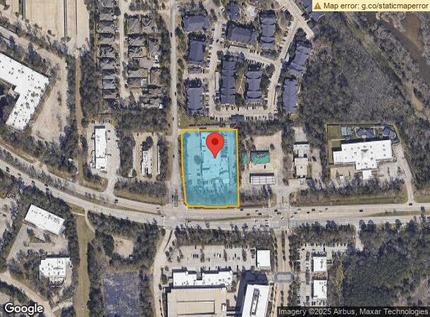  2520 Research Forest Dr, Spring, TX Parcel Map