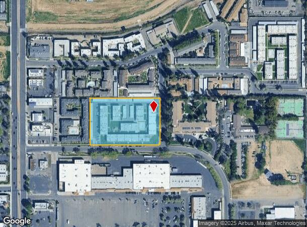 438 S Waverly Ln, Fresno, CA Parcel Map