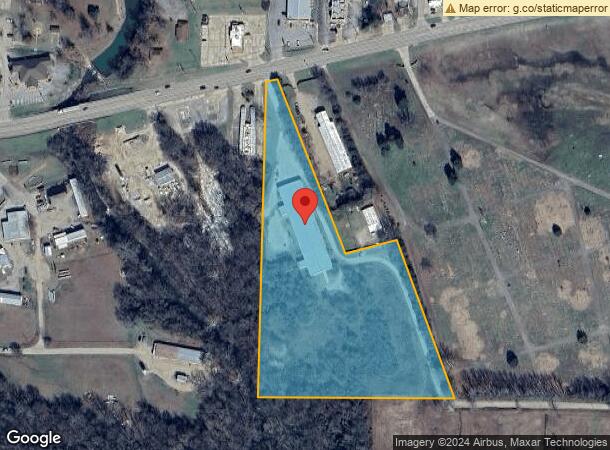  642 E Main St, Booneville, AR Parcel Map