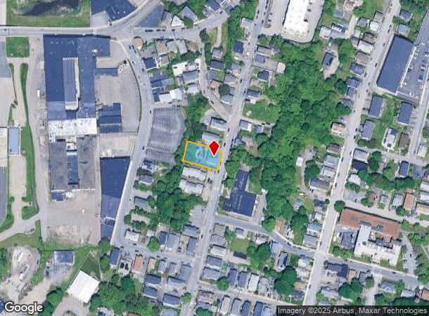  39 Wall St, Worcester, MA Parcel Map
