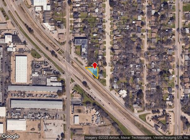 1411 W Irving Blvd, Irving, TX Parcel Map