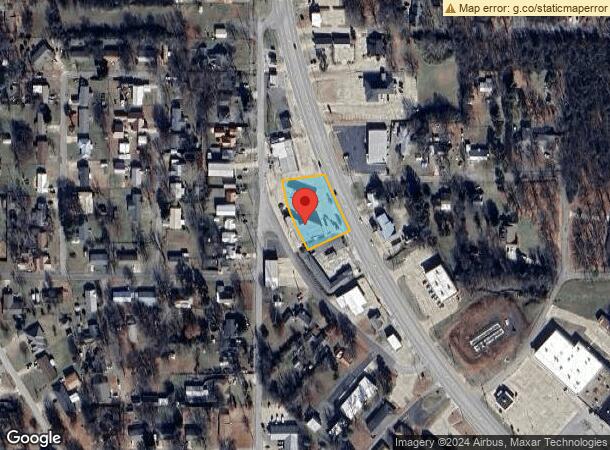  2017 N Broadway St, Poteau, OK Parcel Map