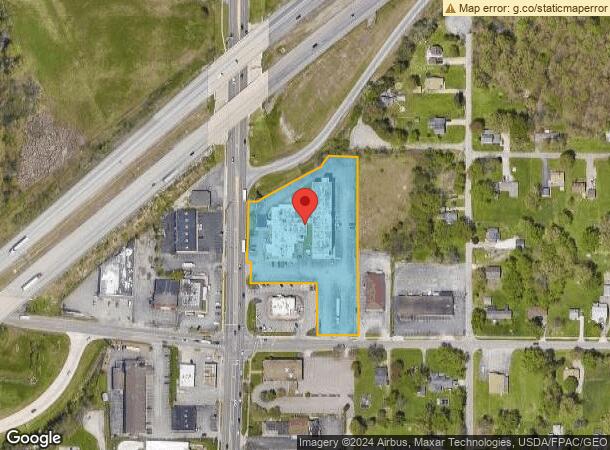  4055 Belmont Ave, Youngstown, OH Parcel Map