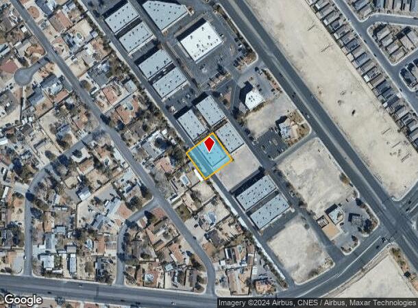  4079 N Rancho Dr, Las Vegas, NV Parcel Map