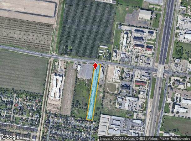 451 W Nolana Loop, Pharr, TX Parcel Map