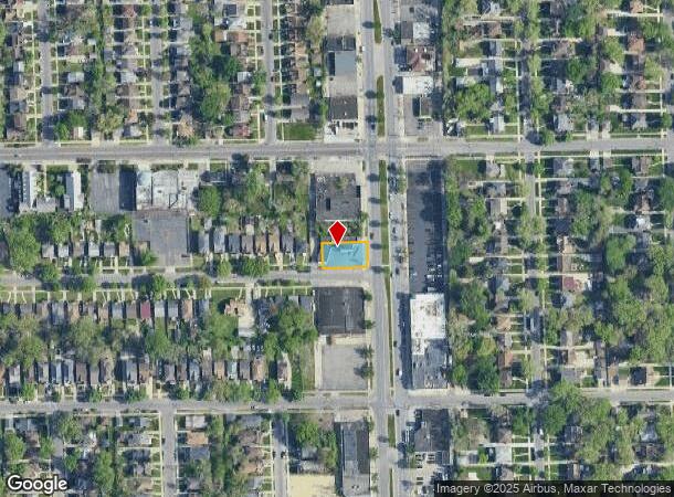  18109 Livernois Ave, Detroit, MI Parcel Map