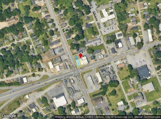  1714 Easley Bridge Rd, Greenville, SC Parcel Map