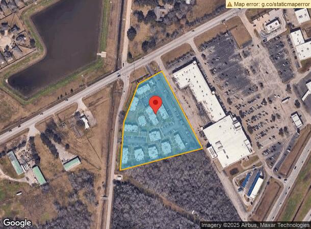  2401 S Johnson St, Alvin, TX Parcel Map