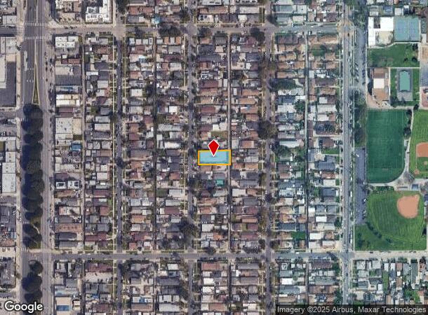  8900 Baring Cross St, Los Angeles, CA Parcel Map