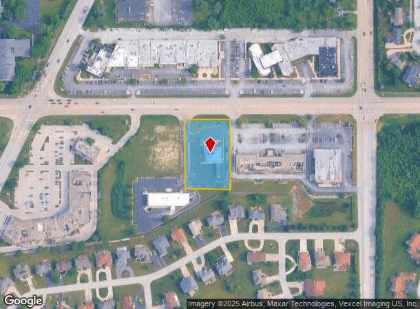 3302 Vollmer Rd, Olympia Fields, IL Parcel Map