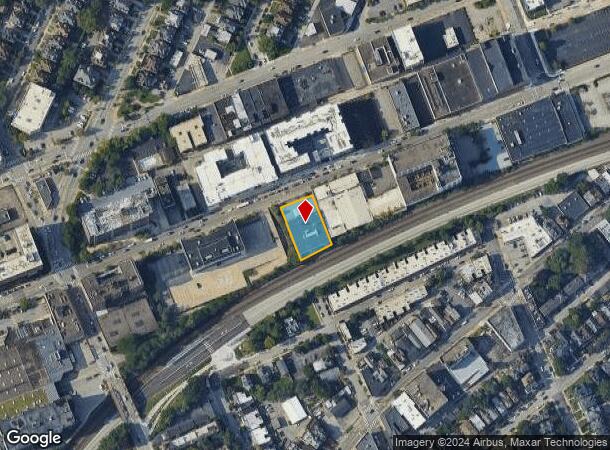  5800 Centre Ave, Pittsburgh, PA Parcel Map