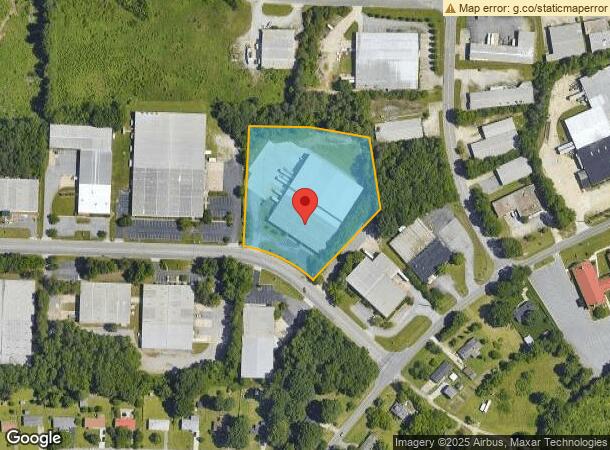  543 Townsend Ave, High Point, NC Parcel Map