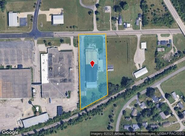 1465 W Beecher Rd, Adrian, MI Parcel Map