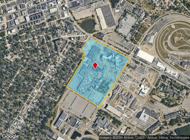  21175 Oakwood Blvd, Dearborn, MI Parcel Map