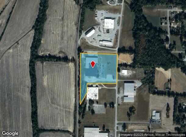  1226 S Manufacturers Row, Trenton, TN Parcel Map