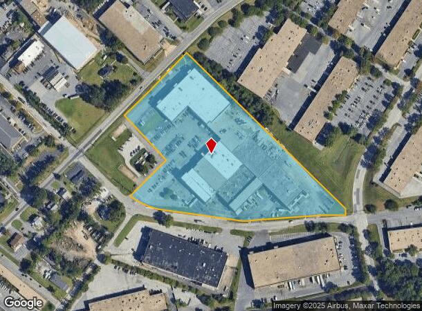 7 Azar Ct, Halethorpe, MD Parcel Map