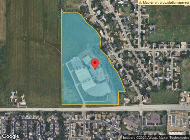  10345 Ute Hwy, Longmont, CO Parcel Map