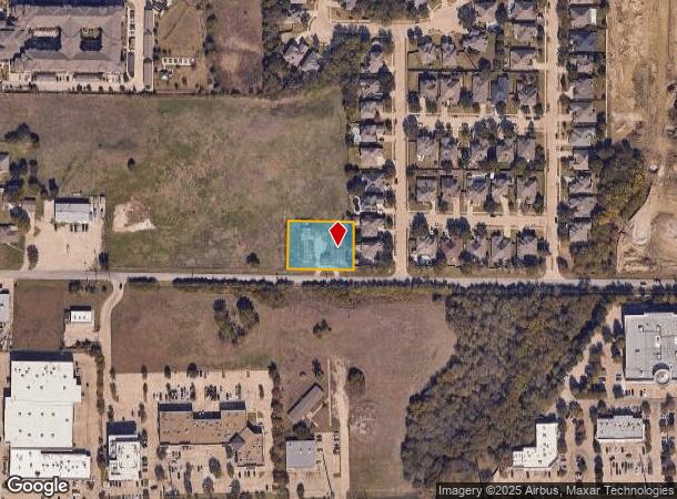  4115 Big A Rd, Rowlett, TX Parcel Map
