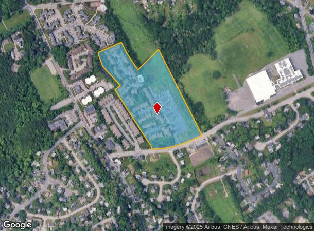  111 Locust St, Woburn, MA Parcel Map