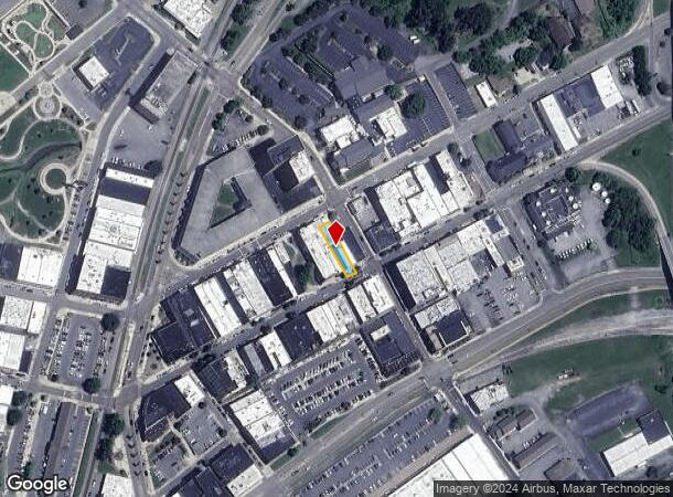  253 E Main St, Johnson City, TN Parcel Map