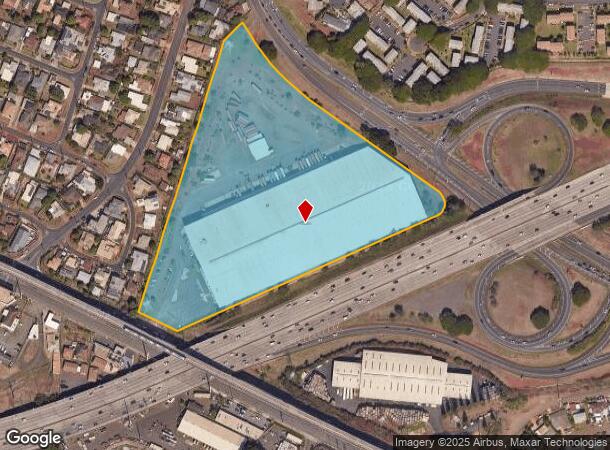  600 Kamehameha Hwy, Pearl City, HI Parcel Map