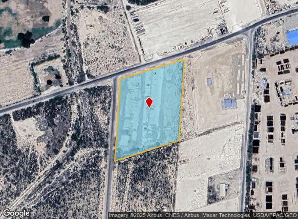 2600 S Janice St, Monahans, TX Parcel Map