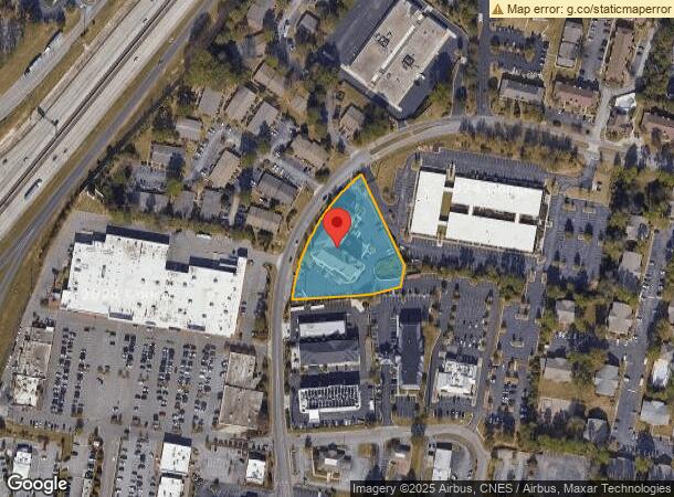  2540 Center West Pky, Augusta, GA Parcel Map