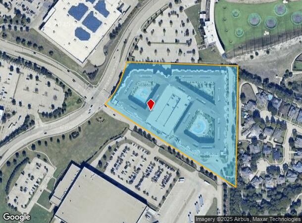  1400 Andrews Pky, Allen, TX Parcel Map