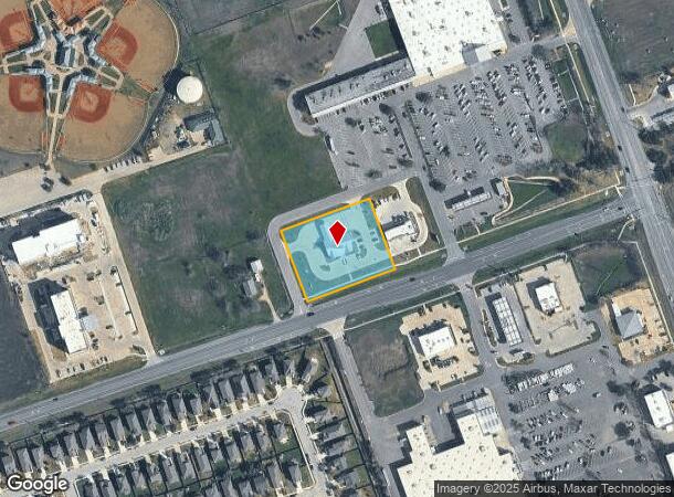 106 Carlos G Parker Blvd Nw, Taylor, TX Parcel Map