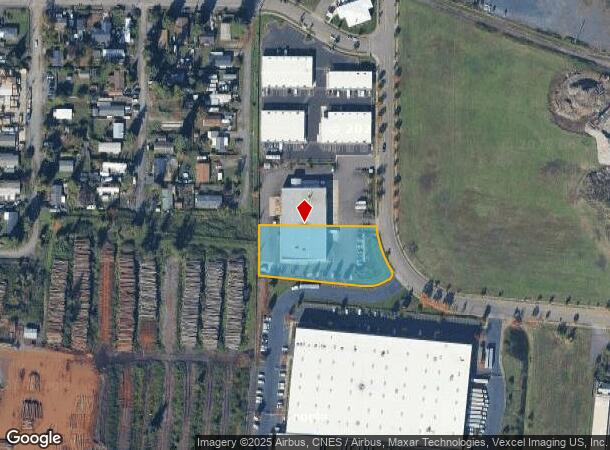 1210 40Th St, Springfield, OR Parcel Map